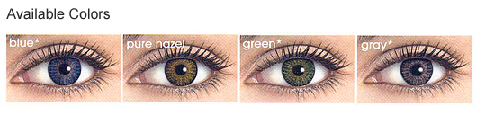 Fresh Looks Contacts Color Chart